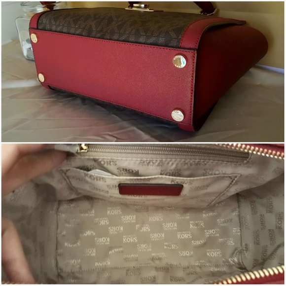 NWT Michael Kors satchel w wallet - Picture 3 of 8